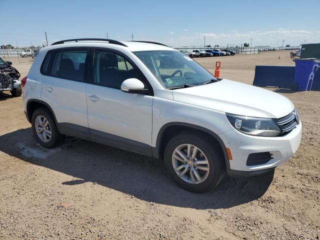 WVGAV7AX2FW561943 - 2015 VOLKSWAGEN TIGUAN S WHITE photo 4