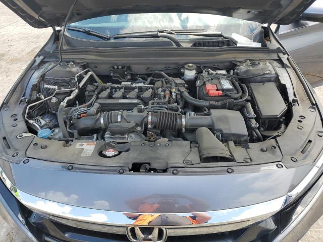 1HGCV1F55JA117593 - 2018 HONDA ACCORD EXL GRAY photo 11