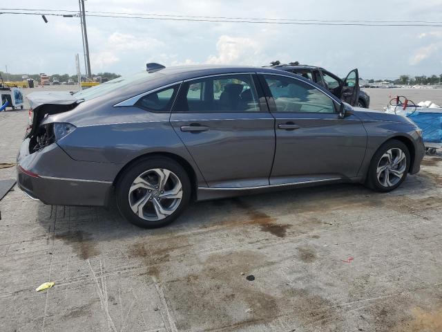 1HGCV1F55JA117593 - 2018 HONDA ACCORD EXL GRAY photo 3