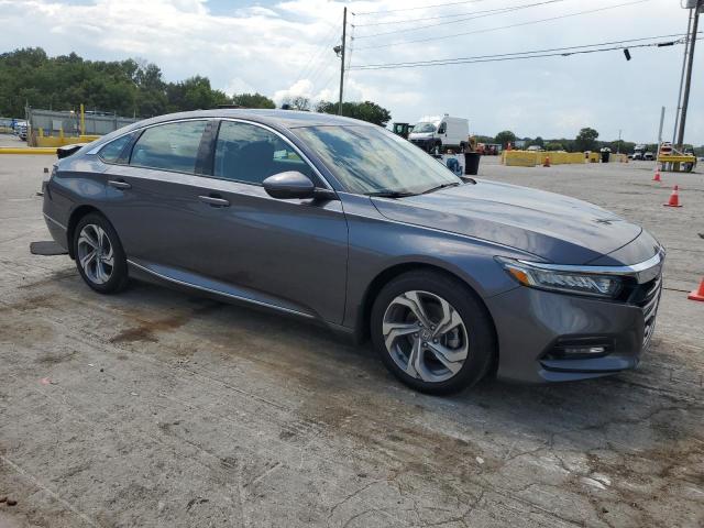 1HGCV1F55JA117593 - 2018 HONDA ACCORD EXL GRAY photo 4