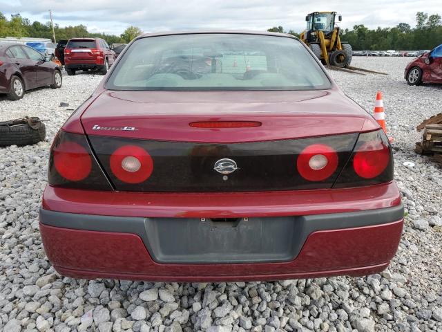 2G1WF52EX59255842 - 2005 CHEVROLET IMPALA BURGUNDY photo 6