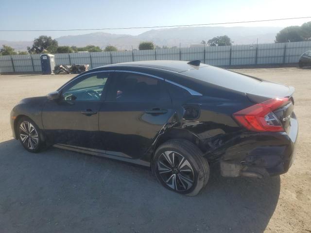 JHMFC1F30JX040949 - 2018 HONDA CIVIC EX BLACK photo 2