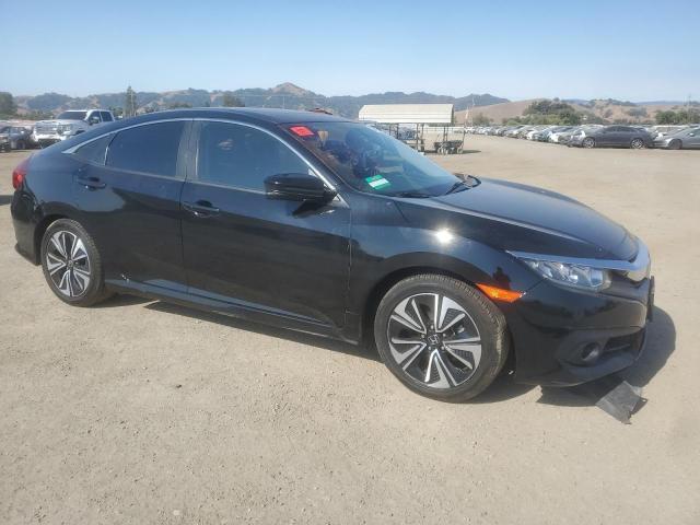 JHMFC1F30JX040949 - 2018 HONDA CIVIC EX BLACK photo 4