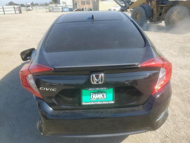 JHMFC1F30JX040949 - 2018 HONDA CIVIC EX BLACK photo 6