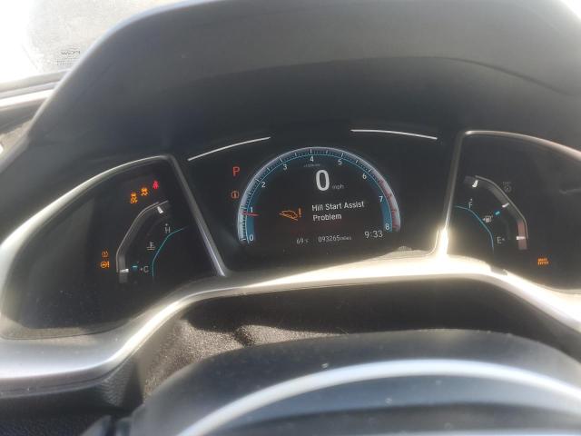 JHMFC1F30JX040949 - 2018 HONDA CIVIC EX BLACK photo 9