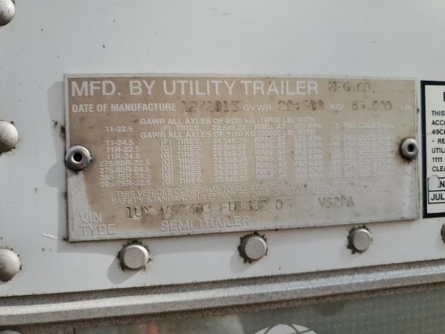 1UYVS2483FU133205 - 2015 UTILITY VS2RA WHITE photo 10