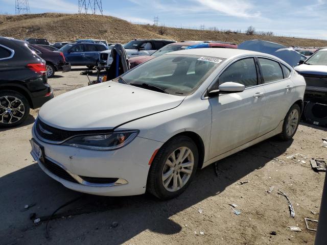 1C3CCCAB0GN163674 - 2016 CHRYSLER 200 LIMITED WHITE photo 1