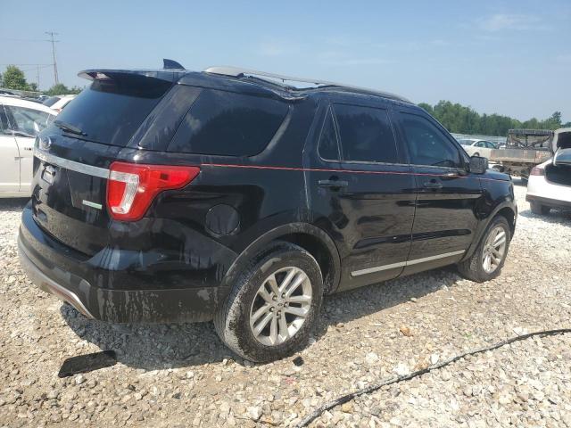 1FM5K7DH0GGD20800 - 2016 FORD EXPLORER XLT BLACK photo 3