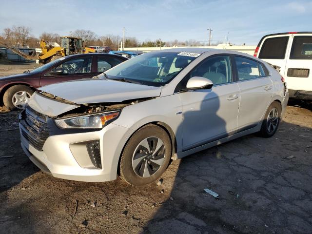 KMHC75LC8HU057848 - 2017 HYUNDAI IONIQ SEL SILVER photo 1