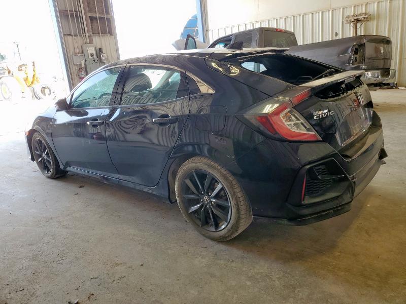 SHHFK7H63MU216386 - 2021 HONDA CIVIC EX BLACK photo 2