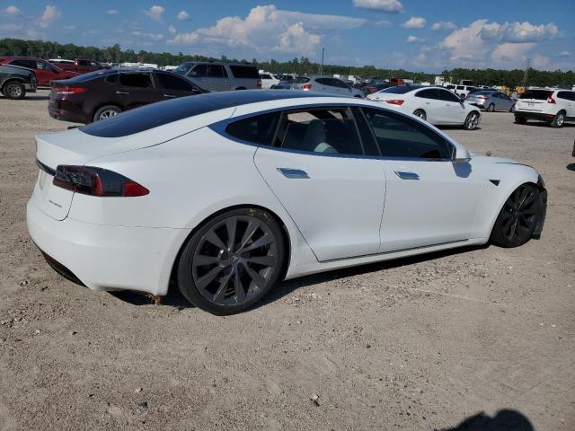 5YJSA1E21MF424820 - 2021 TESLA MODEL S أبيض صورة 3