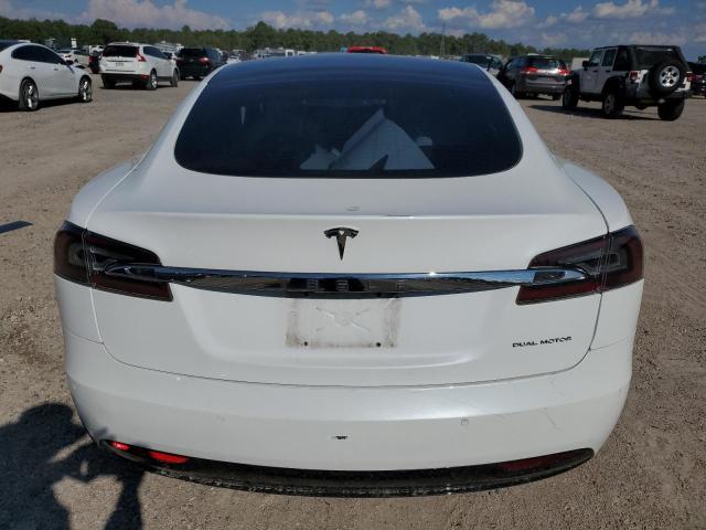 5YJSA1E21MF424820 - 2021 TESLA MODEL S أبيض صورة 6