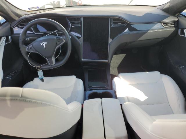 5YJSA1E21MF424820 - 2021 TESLA MODEL S أبيض صورة 8