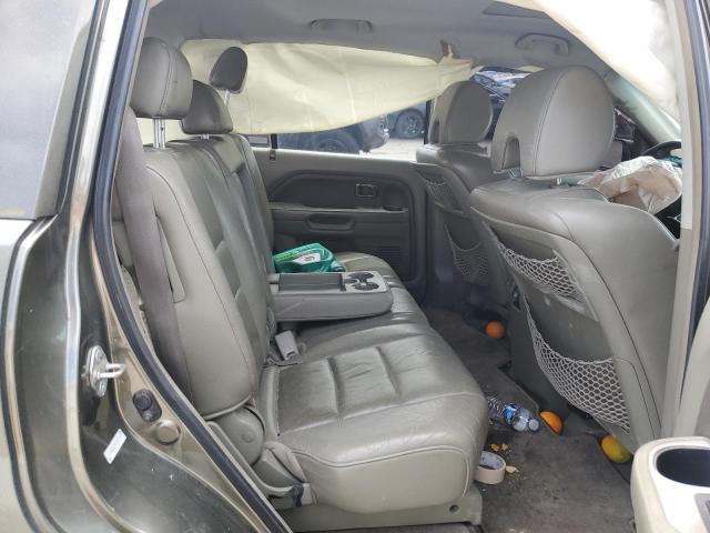 5FNYF28746B003914 - 2006 HONDA PILOT EX Yeşil fotoğraf 11