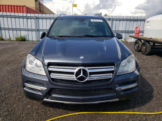 4JGBF2FE9CA783545 - 2012 MERCEDES-BENZ GL 350 BLUETEC BLUE photo 5