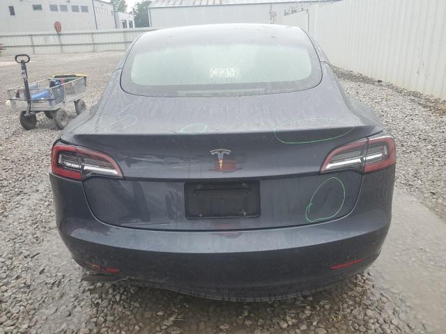 5YJ3E1EA3NF125833 - 2022 TESLA MODEL 3 灰色 照片 6