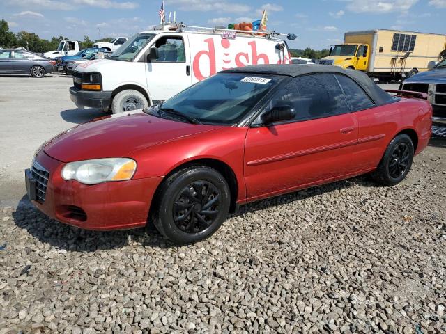 1C3EL45R76N113147 - 2006 CHRYSLER SEBRING MAROON photo 1