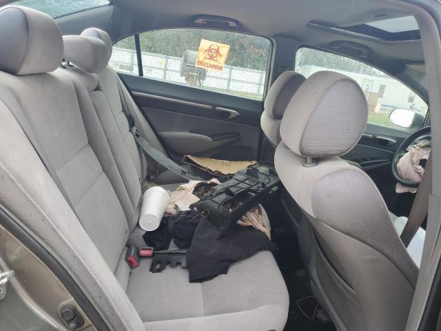 1HGFA16817L057229 - 2007 HONDA CIVIC EX ნაცრისფერი ფოტო 10