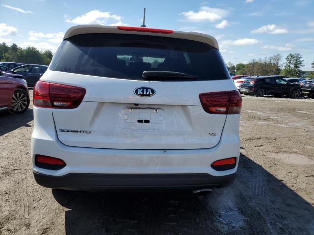 5XYPG4A54LG622434 - 2020 KIA SORENTO S WHITE photo 6