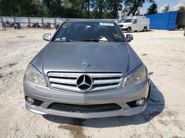 WDDGF56X08F037997 - 2008 MERCEDES-BENZ C 350 SILVER photo 5