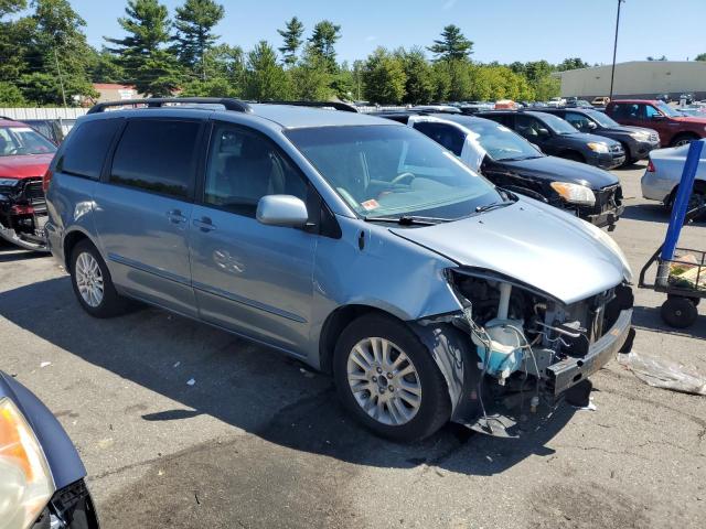 5TDYK4CC1AS314362 - 2010 TOYOTA SIENNA XLE Bleu photo 4