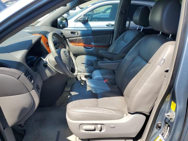 5TDYK4CC1AS314362 - 2010 TOYOTA SIENNA XLE Bleu photo 7