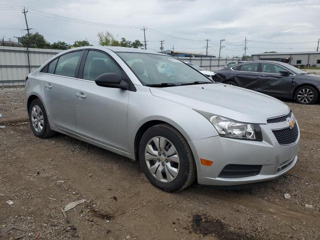 1G1PC5SH2C7408249 - 2012 CHEVROLET CRUZE LS SILVER photo 4