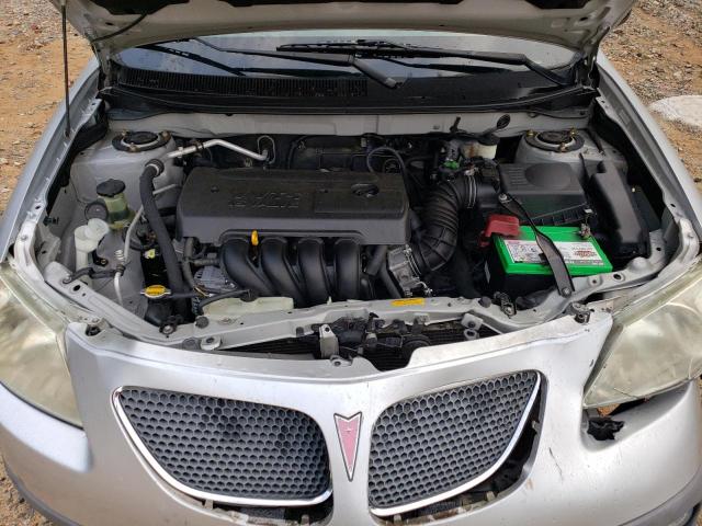 5Y2SL63895Z477243 - 2005 PONTIAC VIBE SILVER photo 11