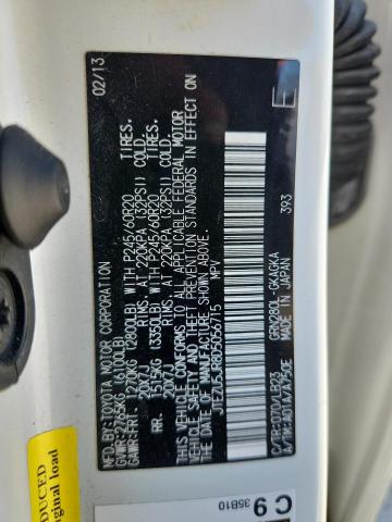 JTEZU5JR8D5056715 - 2013 TOYOTA 4RUNNER SR5 ორფეროვანი ფოტო 13