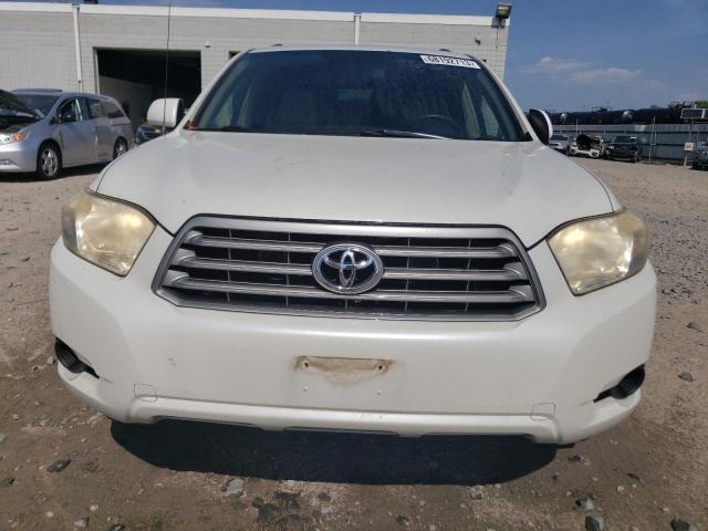 JTEBK3EH8A2159031 - 2010 TOYOTA HIGHLANDER WHITE photo 5