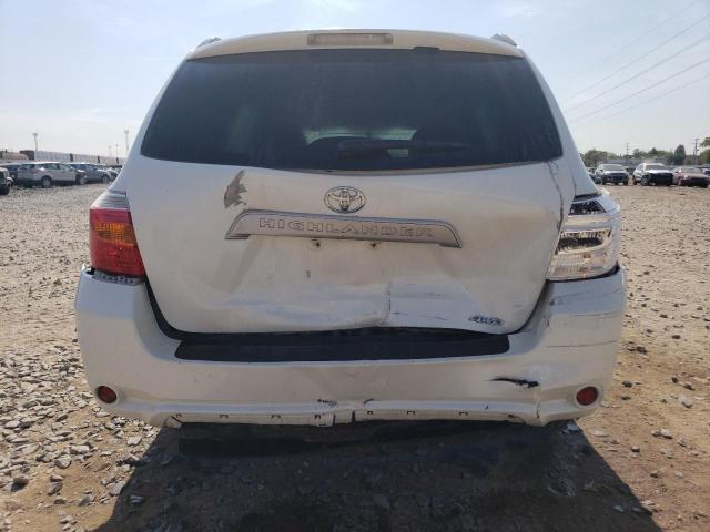 JTEBK3EH8A2159031 - 2010 TOYOTA HIGHLANDER WHITE photo 6