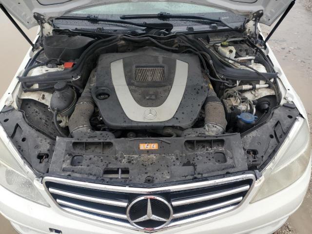 WDDGF54X69R045329 - 2009 MERCEDES-BENZ C 300 WHITE photo 11