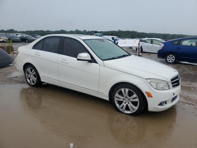 WDDGF54X69R045329 - 2009 MERCEDES-BENZ C 300 WHITE photo 4
