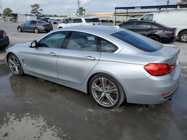 WBA4B1C54GG242815 - 2016 BMW 435 I GRAN COUPE SILVER photo 2