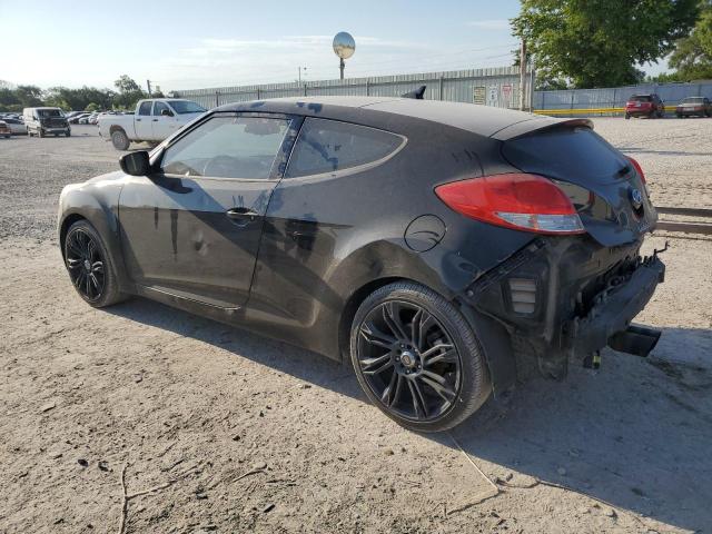 KMHTC6AD9CU082716 - 2012 HYUNDAI VELOSTER BLACK photo 2