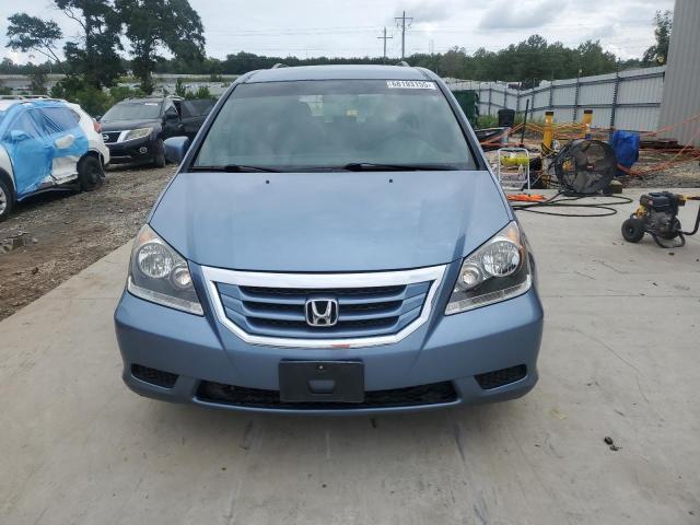 5FNRL3H4XAB092521 - 2010 HONDA ODYSSEY EX BLUE photo 5