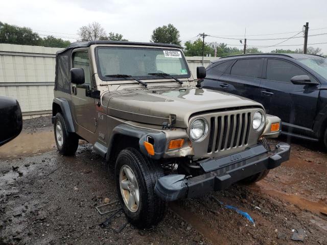 1J4FA39S63P340904 - 2003 JEEP WRANGLER COMMANDO BEIGE photo 4