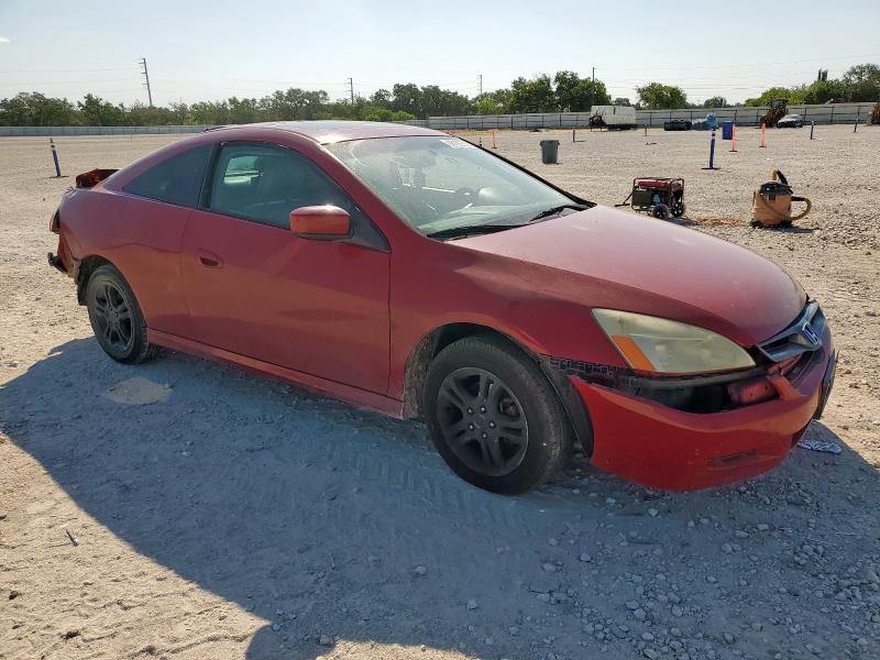 1HGCM72697A021060 - 2007 HONDA ACCORD EX RED photo 4