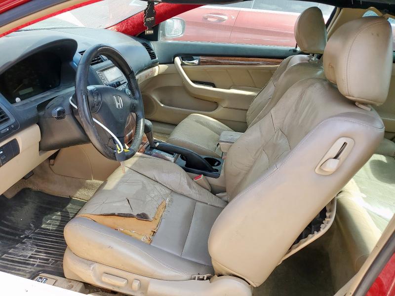 1HGCM72697A021060 - 2007 HONDA ACCORD EX RED photo 7