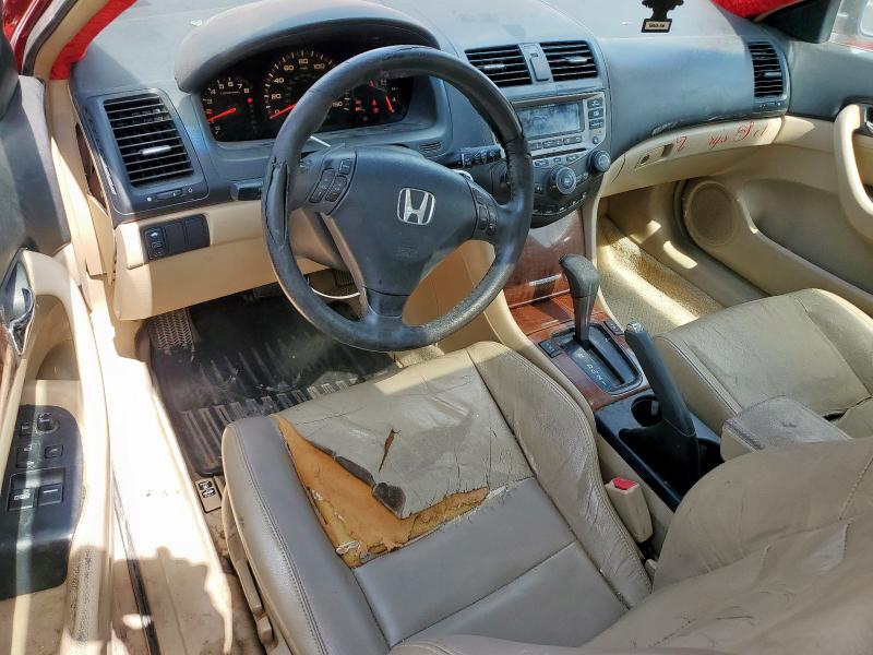 1HGCM72697A021060 - 2007 HONDA ACCORD EX RED photo 8