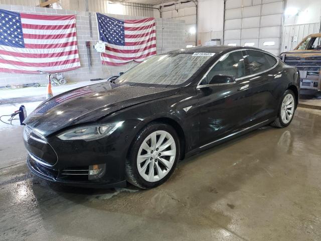 5YJSA1DN1DFP07178 - 2013 TESLA MODEL S Սև լուսանկար 1