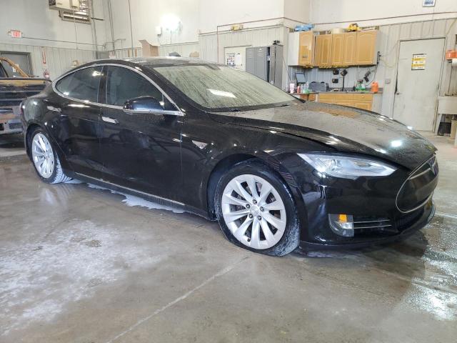5YJSA1DN1DFP07178 - 2013 TESLA MODEL S Սև լուսանկար 4