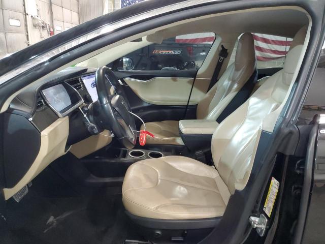 5YJSA1DN1DFP07178 - 2013 TESLA MODEL S Սև լուսանկար 7