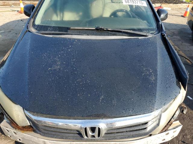 2HGFB2F51CH329374 - 2012 HONDA CIVIC LX BLACK photo 11