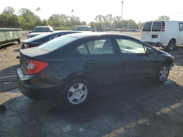 2HGFB2F51CH329374 - 2012 HONDA CIVIC LX BLACK photo 3