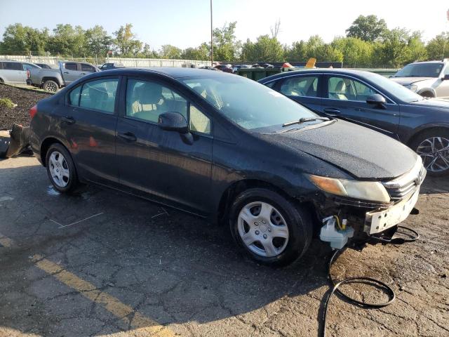2HGFB2F51CH329374 - 2012 HONDA CIVIC LX BLACK photo 4