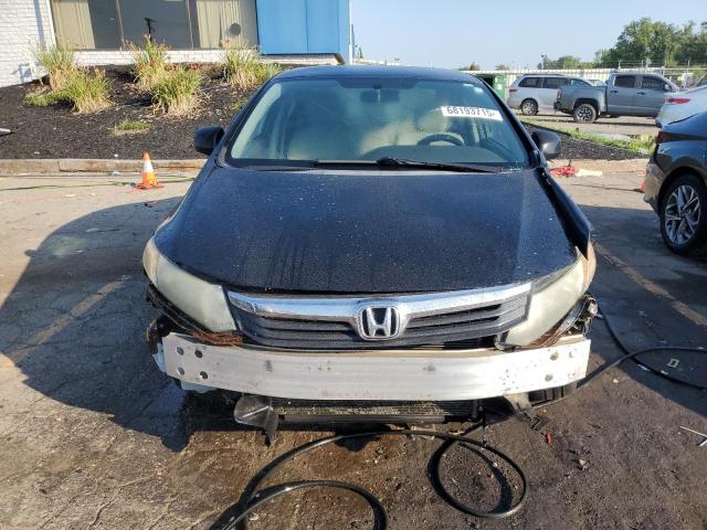 2HGFB2F51CH329374 - 2012 HONDA CIVIC LX BLACK photo 5