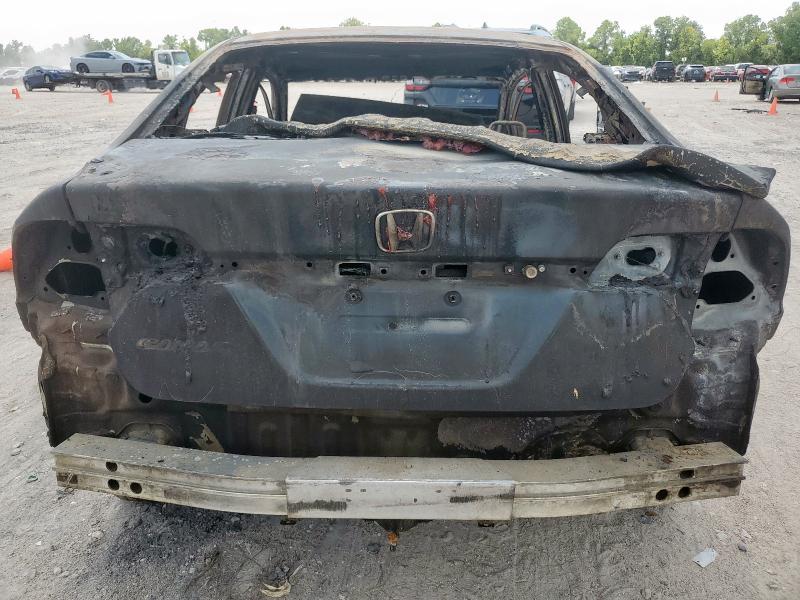 1HGFA16527L009552 - 2007 HONDA CIVIC LX BLACK photo 6