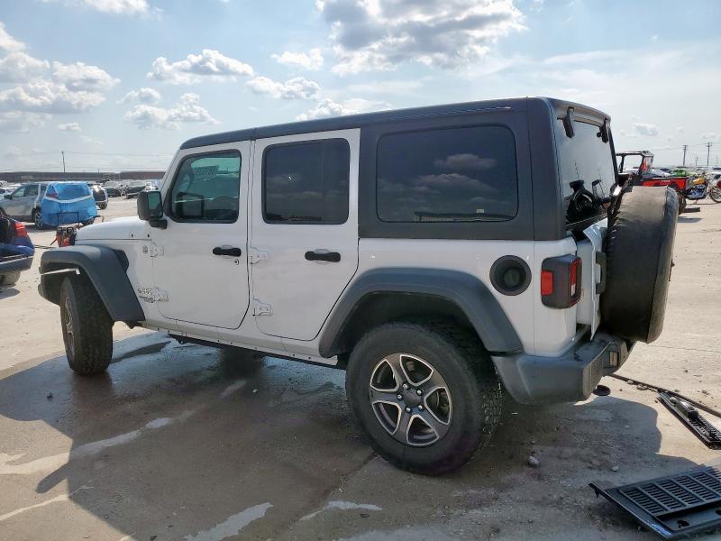 1C4HJXDG6JW139113 - 2018 JEEP WRANGLER U SPORT WHITE photo 2