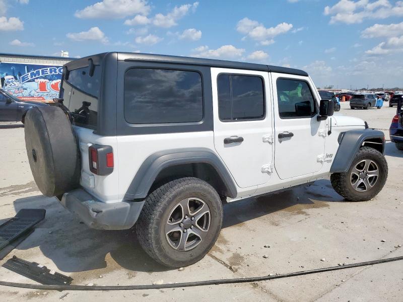 1C4HJXDG6JW139113 - 2018 JEEP WRANGLER U SPORT WHITE photo 3